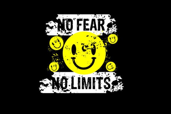 No Fear No Limit: Urban Streetwear Graphic Design