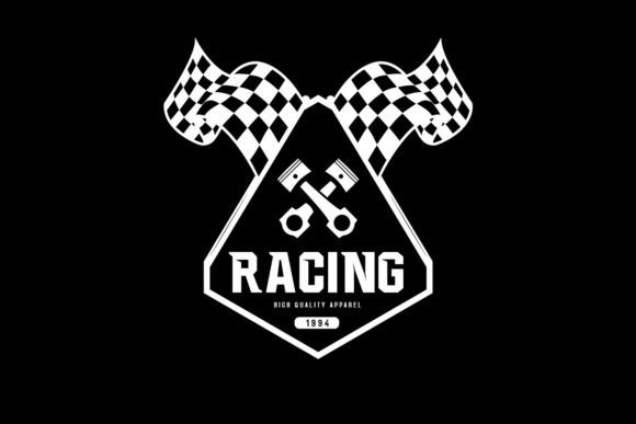 Racing Team Graphic Tee Design: Aesthetic Streetwear for Custom Apparel