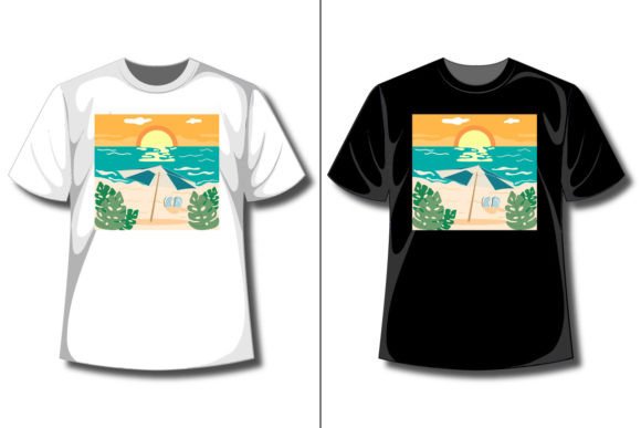 Summer Graphic T-Shirt: Your All-in-One Design Asset