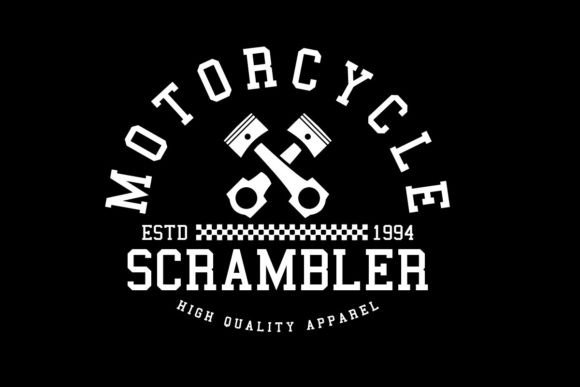 Unleash Your Brand: The Motorcycle Graphic Design Tee