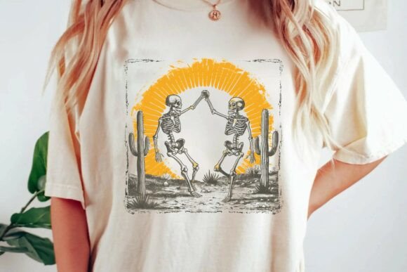 Western Boho Vibes: A Guide to Using This Skeleton Graphic